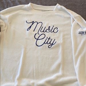 Jason Aldean Music City Nashville Crewneck Sweater